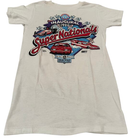 Vintage Supernationals Drag Racing T Shirt - Picture 1 of 6